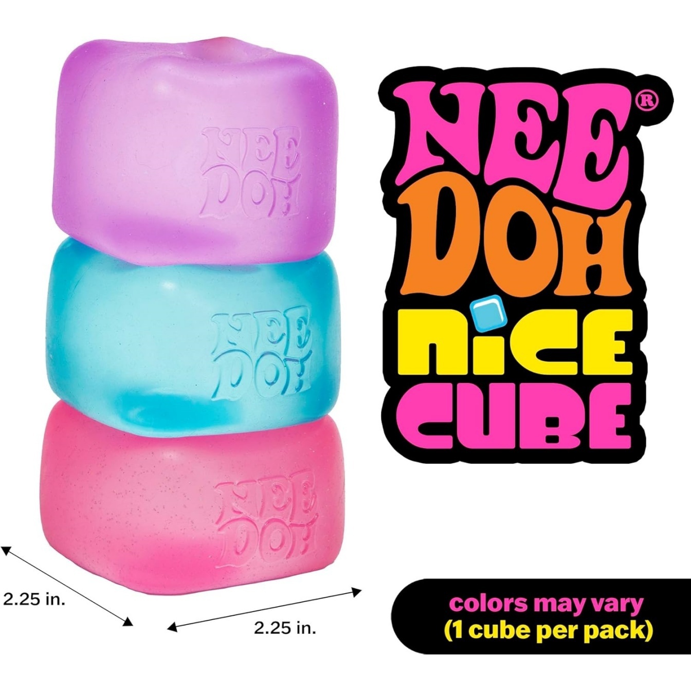 NeeDoh Nice Cube ?C Assorted ?C 1 Pack - Image 7