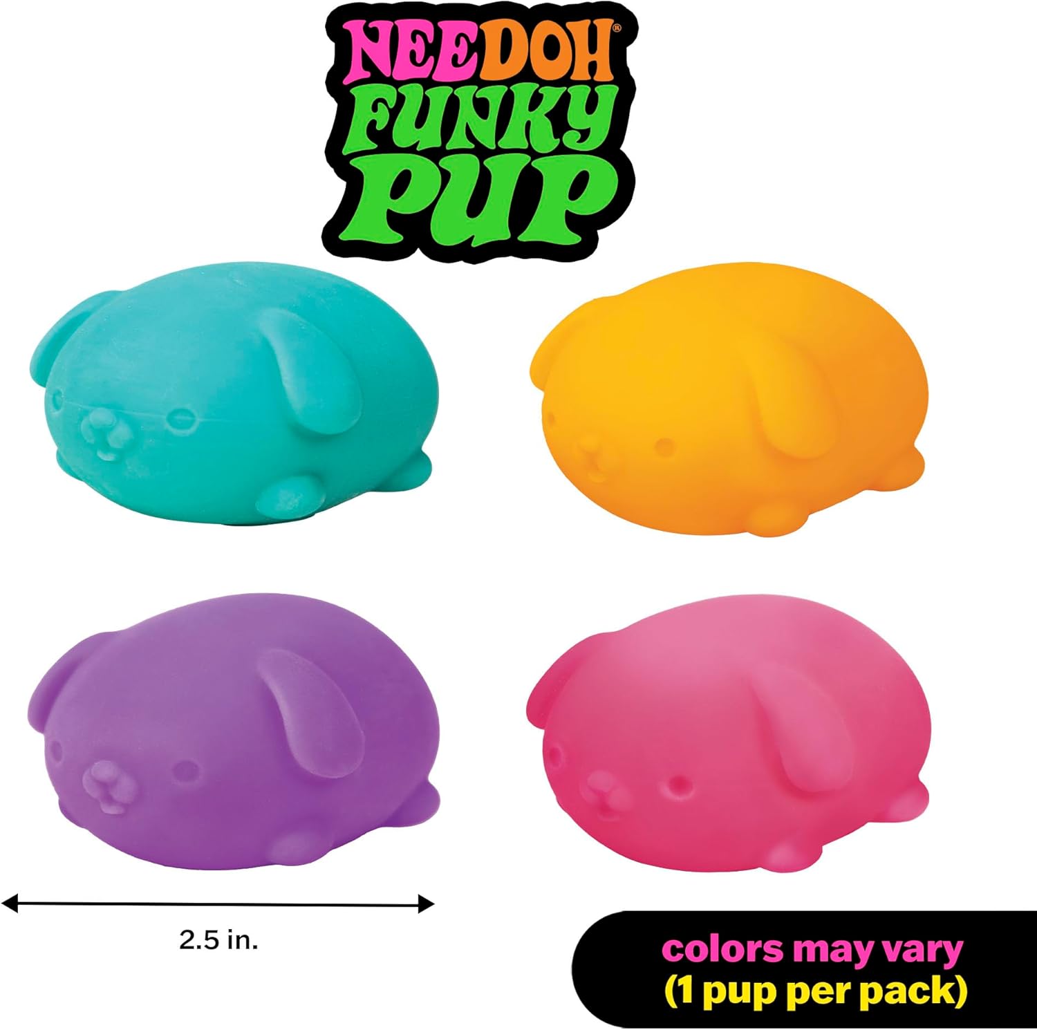 NeeDoh Funky Pups ?C One Dog Per Pack - Image 6