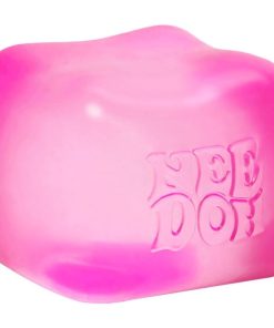 NeeDoh Nice Cube - Solid Squish - Pink