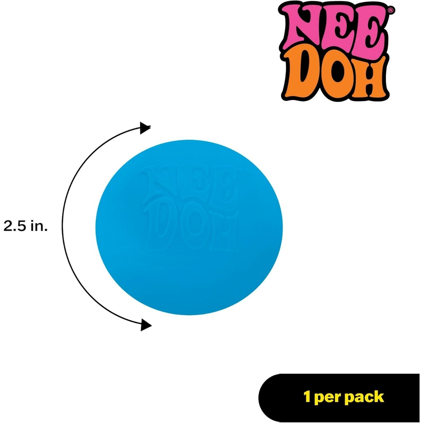 NeeDoh Original Sensory Ball - Orange - Image 23