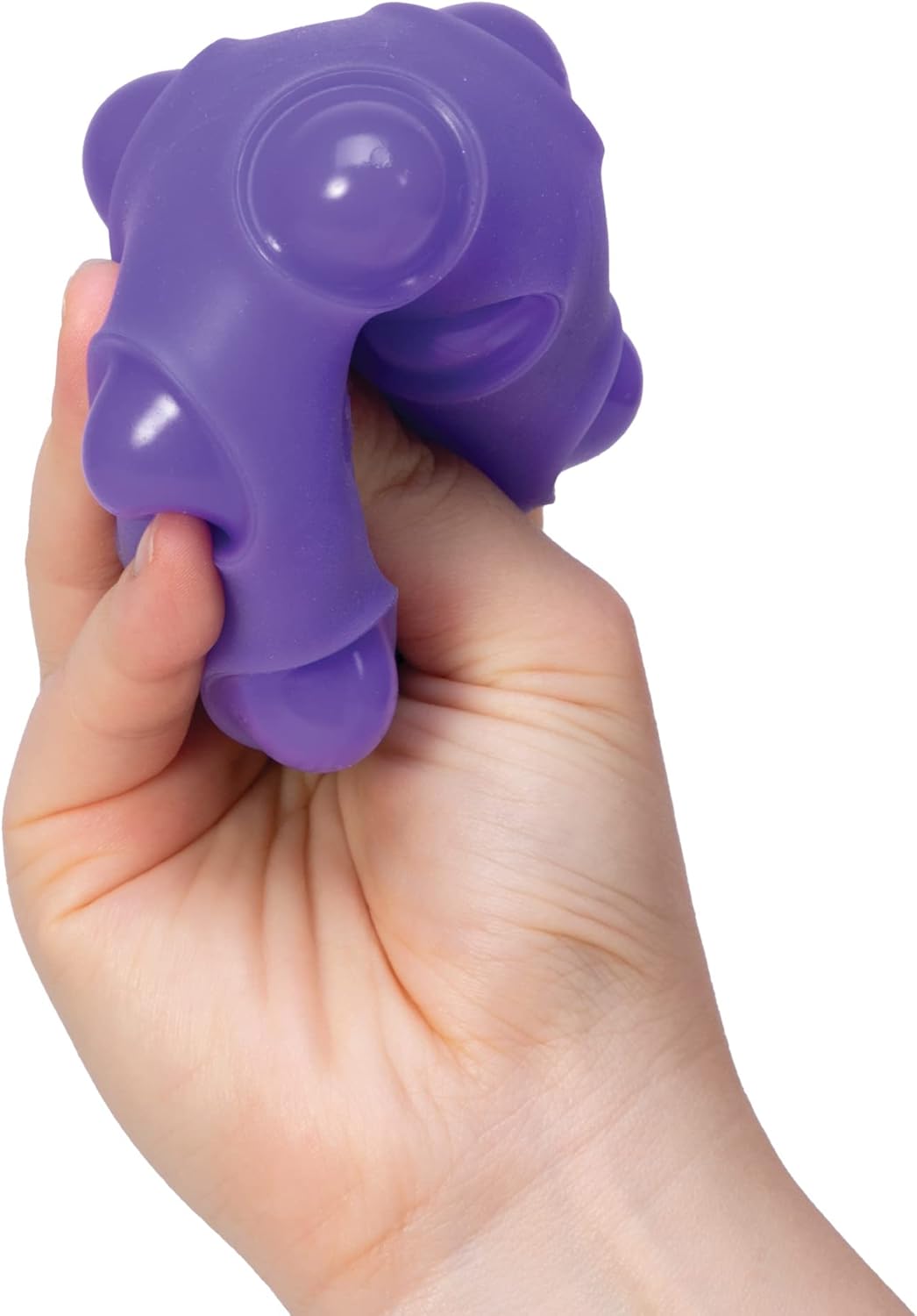 Schylling NeeDoh Happy Snappy Ball - Sensory Squeeze Toy - Air Filled Perfect Pop - 2.5 Wide - Color May Vary (Pack of 1) - Image 6