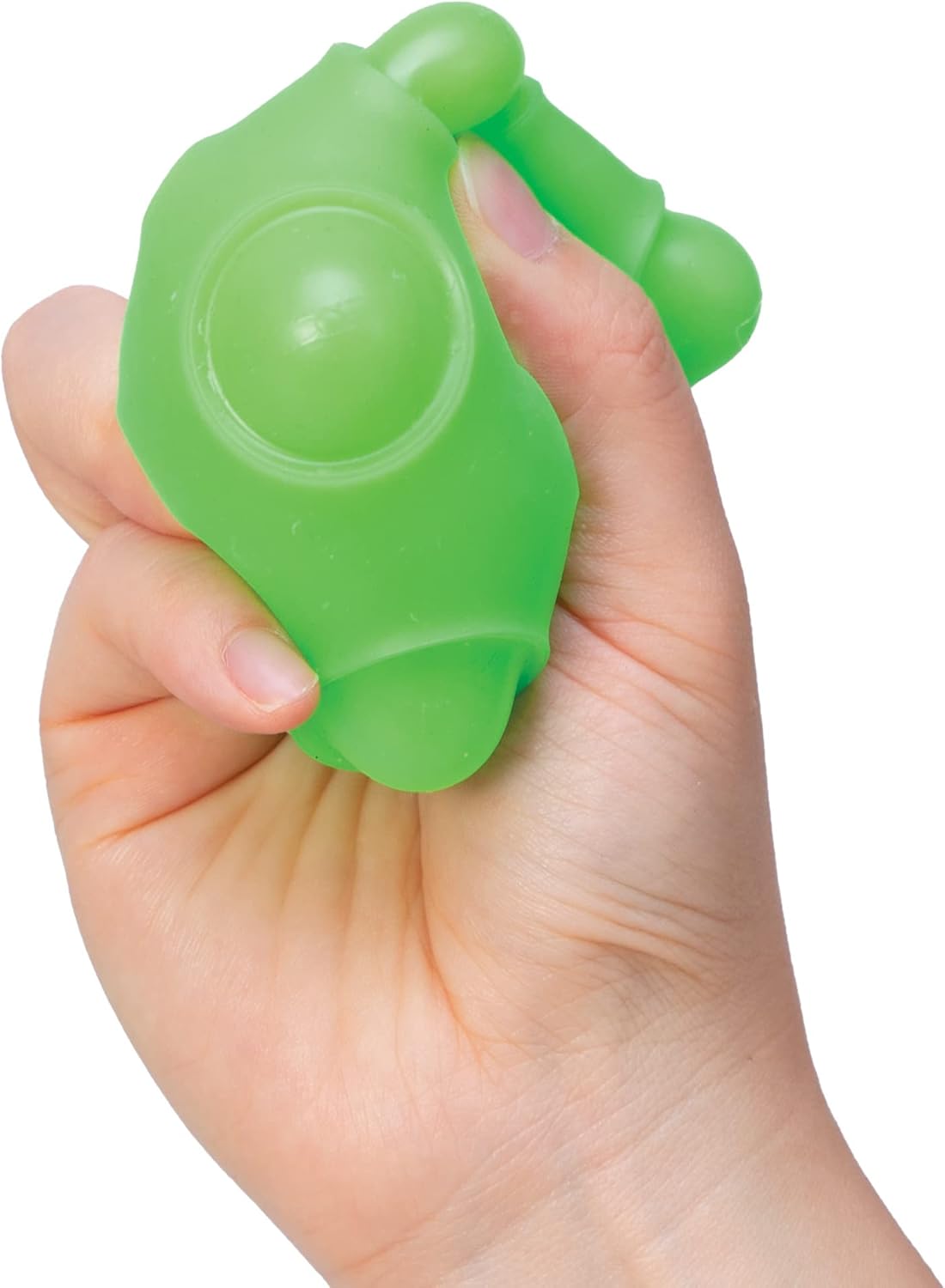 Schylling NeeDoh Happy Snappy Ball - Sensory Squeeze Toy - Air Filled Perfect Pop - 2.5 Wide - Color May Vary (Pack of 1) - Image 3