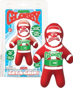 Schylling NeeDoh - Squishmas 2024 - Santa Globby - One Per Box