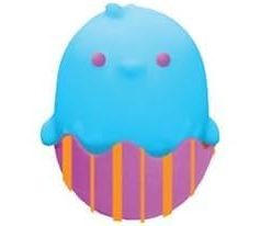 Schylling NeeDoh Chicka DeeDoos Stress Squeeze Toys 3 Pack Assorted Colors