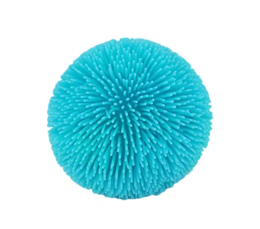 Schylling Teenie NeeDoh Fuzz Ball - Squeeze Toy with a Velvet Texture and Soft Cloud Squish